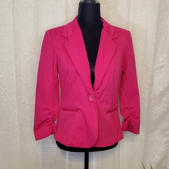 Christian Siriano Jackets & Blazers - Christian Siriano Women's Fuchsia Pink Blazer, Small